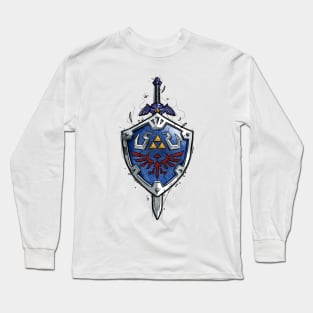 Shield and Sword Long Sleeve T-Shirt